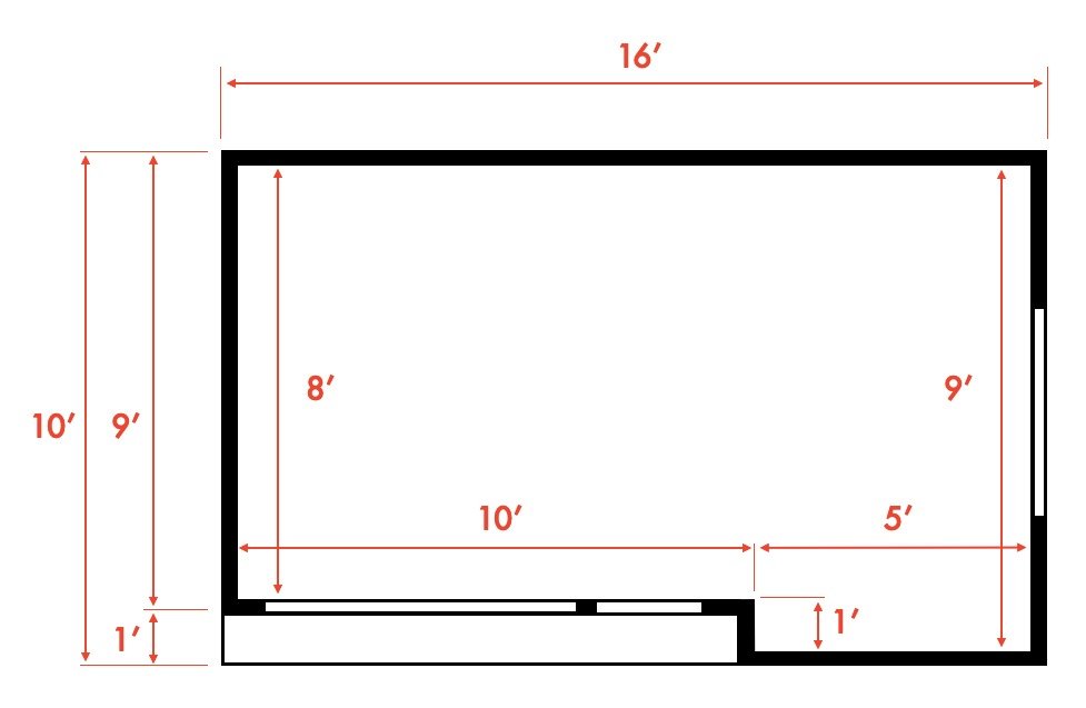 Mini office shed specs