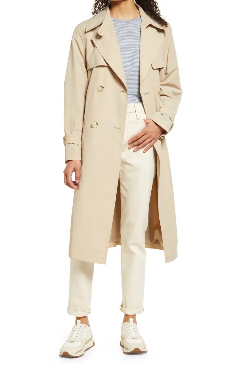 a trench coat