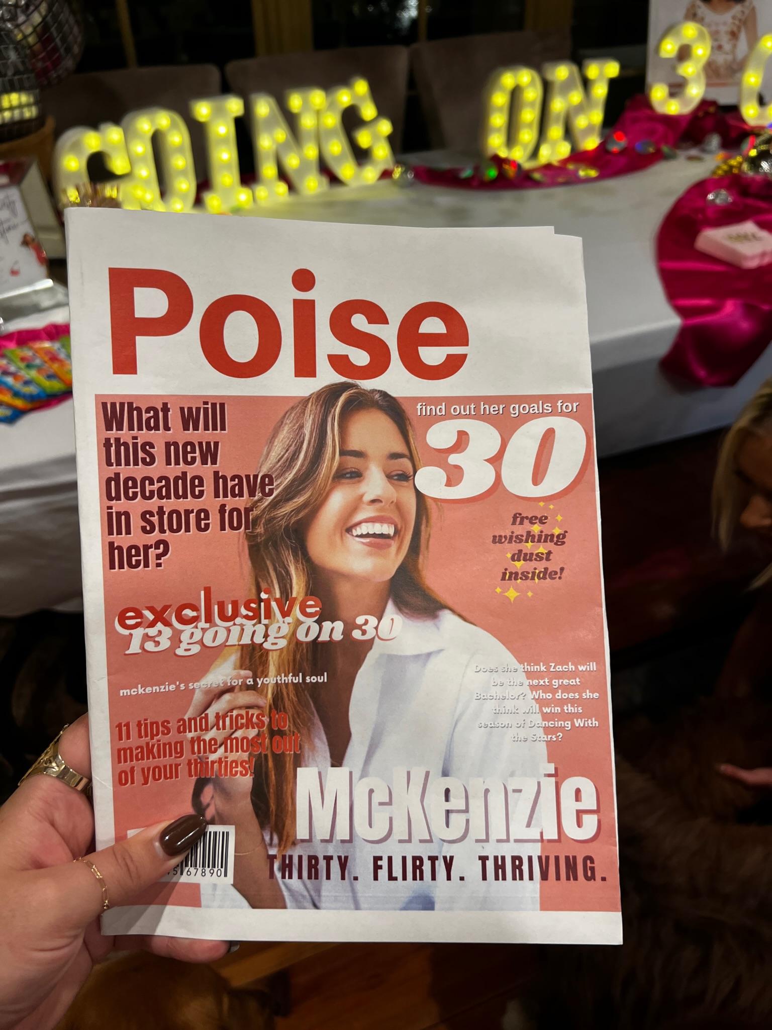 Poise Magazine Cover