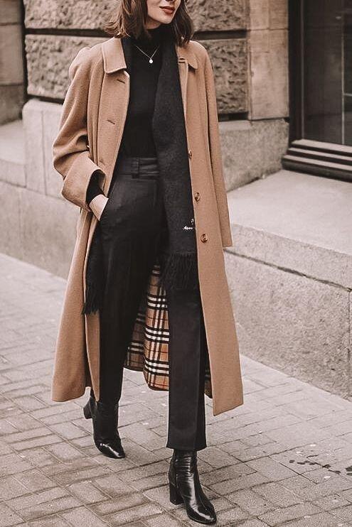 trench coat fall style
