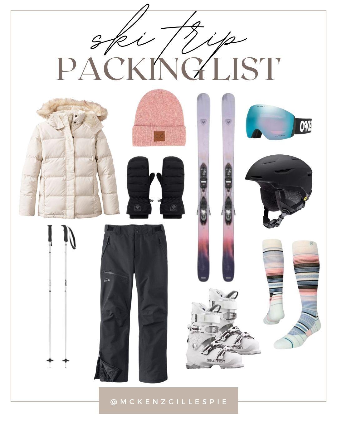 What to Pack for a Ski Trip: The Right Gear and Clothing